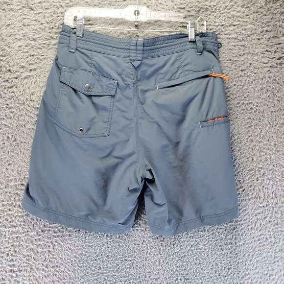 Howler Bros Shorts Mens Size 32 Blue Ripstop Fabric Drawstring Lightweight - Picture 11 of 13